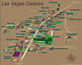 Vegas Casinos Map
